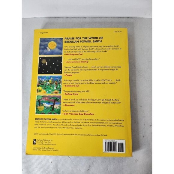 THE Brick Bible A New Spin on The Old Statement By Brendan Powell Smith Lego - Picture 4 of 4